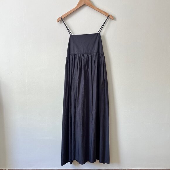 Black Crane strappy sun dress - Picture 1 of 12